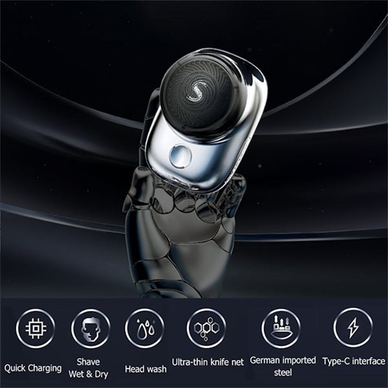 Electric Mini Travel Shaver For Men-Pocket Size