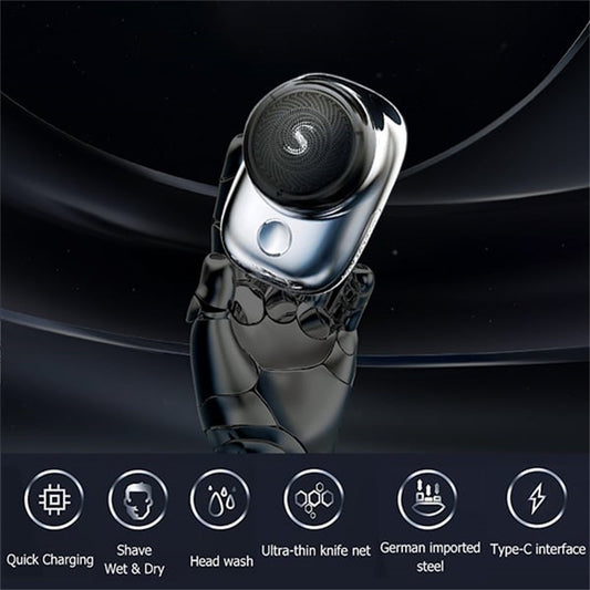 Electric Mini Travel Shaver For Men-Pocket Size